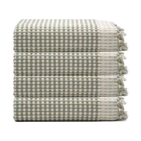 Dots Turkish Cotton Terry Hand Towel Bundle