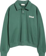Elwood Heavyweight Fleece Polo Collar Sweatshirt