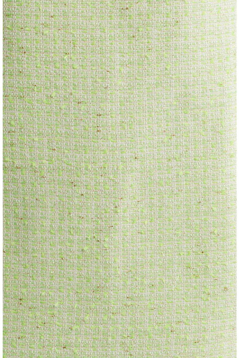 Edita Bouclé Sleeveless Shift Dress, Alternate, color, CROCODILE GREEN FANTASY BOUCLE