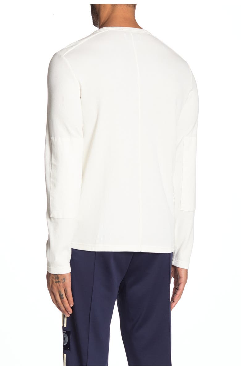 Ovadia Elbow Patch Thermal Shirt, Alternate, color, 