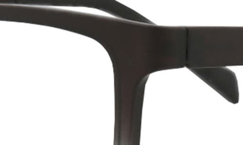 Maui Jim 50mm Rectangular Optical Glasses In Brown