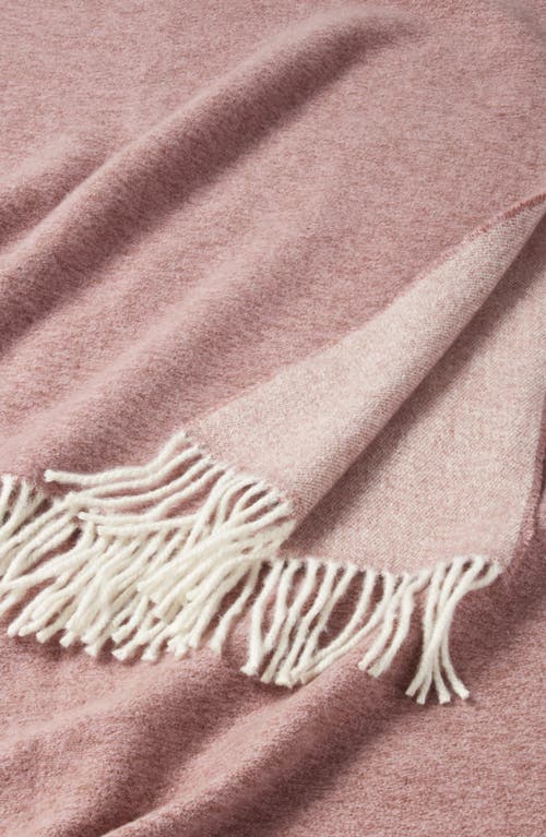 Nordstrom Plaid Fringe Throw Blanket