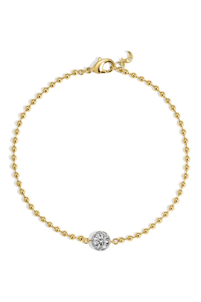 Mini Cleo 7-Inch Bracelet, Main, color, TWO TONE