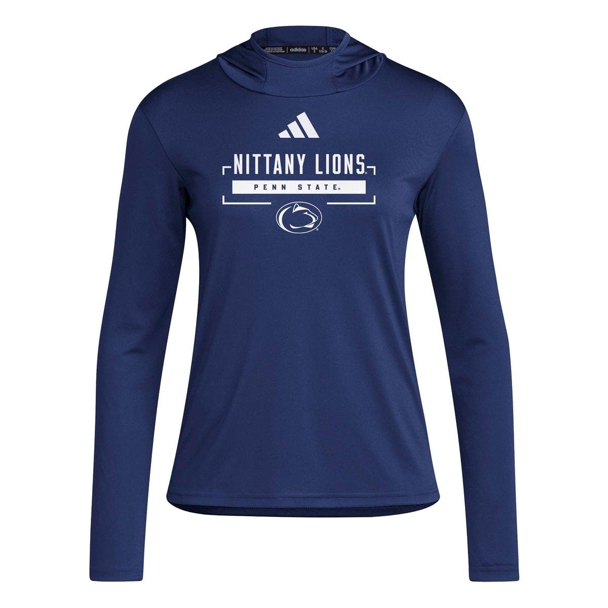 adidas Women's adidas Navy Penn State Nittany Lions D4T Long Sleeve ...