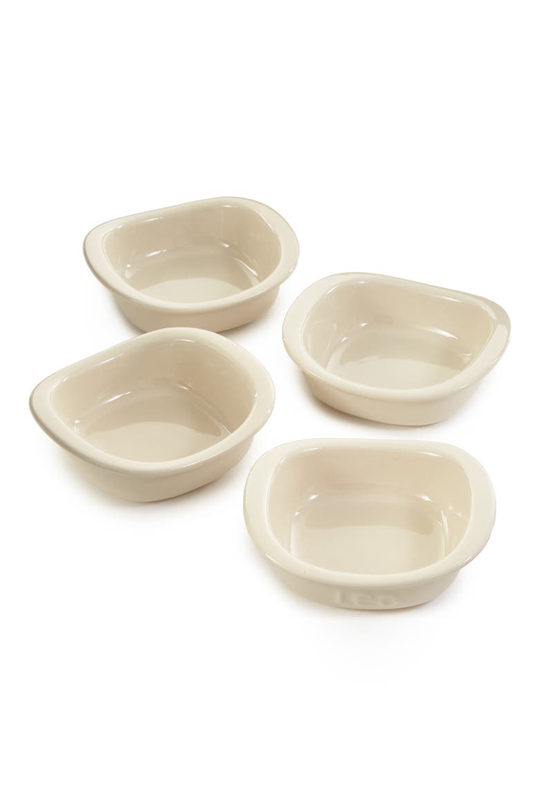 Leo Balance 4-Pack Ramekins, Main, color, MOONBEAM