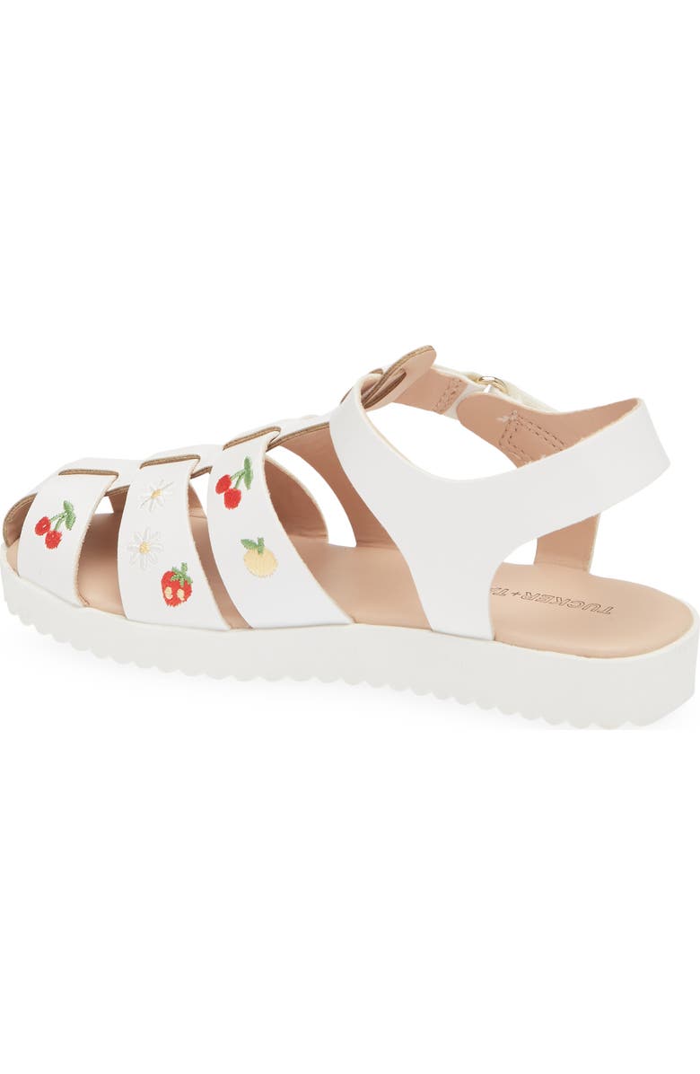 Tucker + Tate Kids' Romie Fisherman Sandal, Alternate, color, Ivory