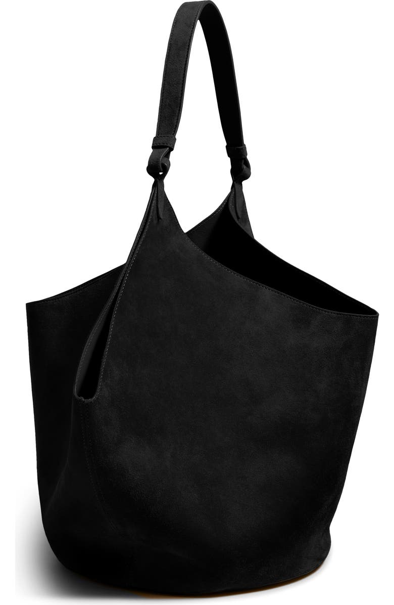 Khaite Medium Lotus Suede Tote, Alternate, color,