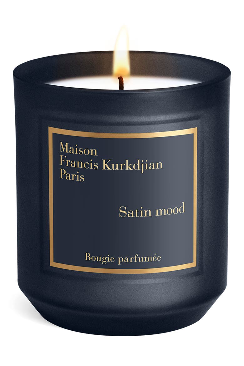 Satin Mood Scented Candle, Main, color, NO COLOR