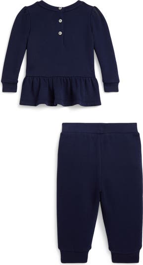 Bear Fleece Sweatshirt & Joggers Set