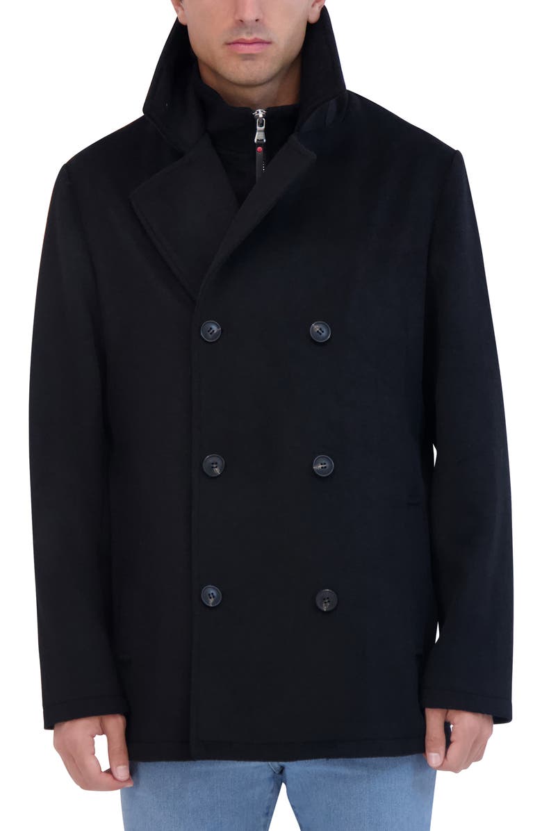 Robert Graham Peacoat with Bib, Main, color, Black