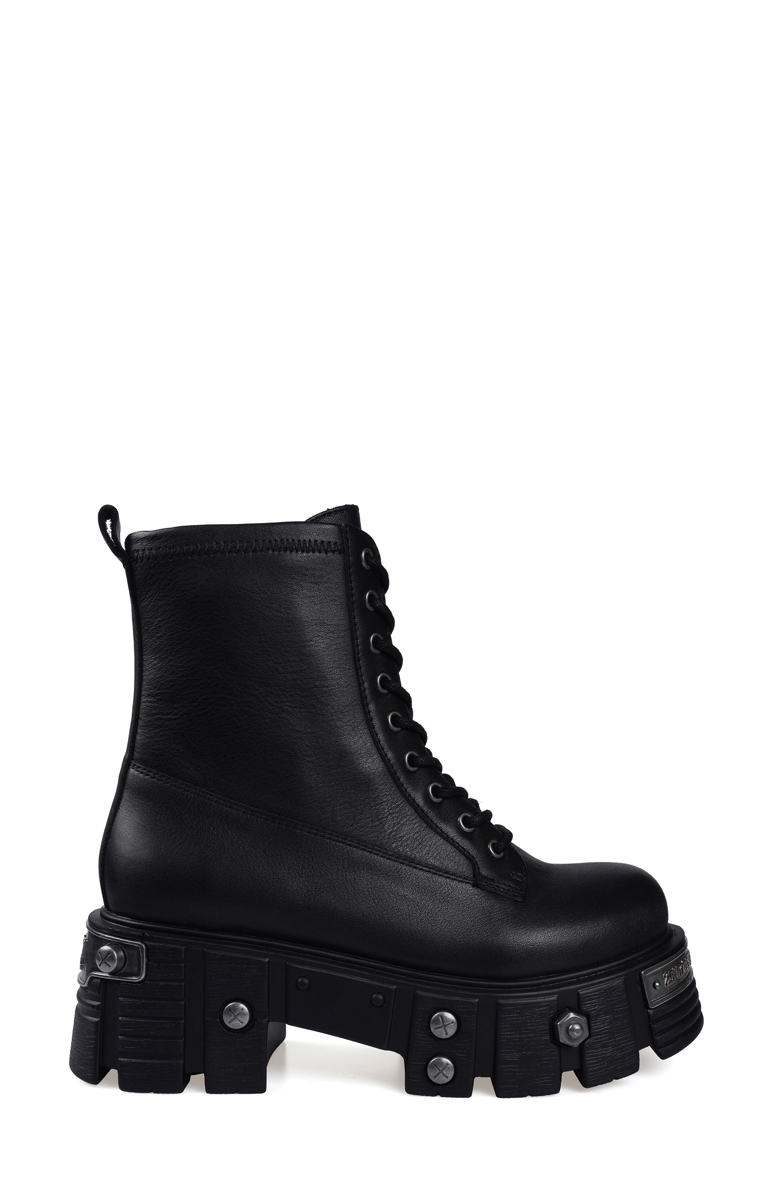 ZIGI Sharifa Platform Combat Boot, Alternate, color, 