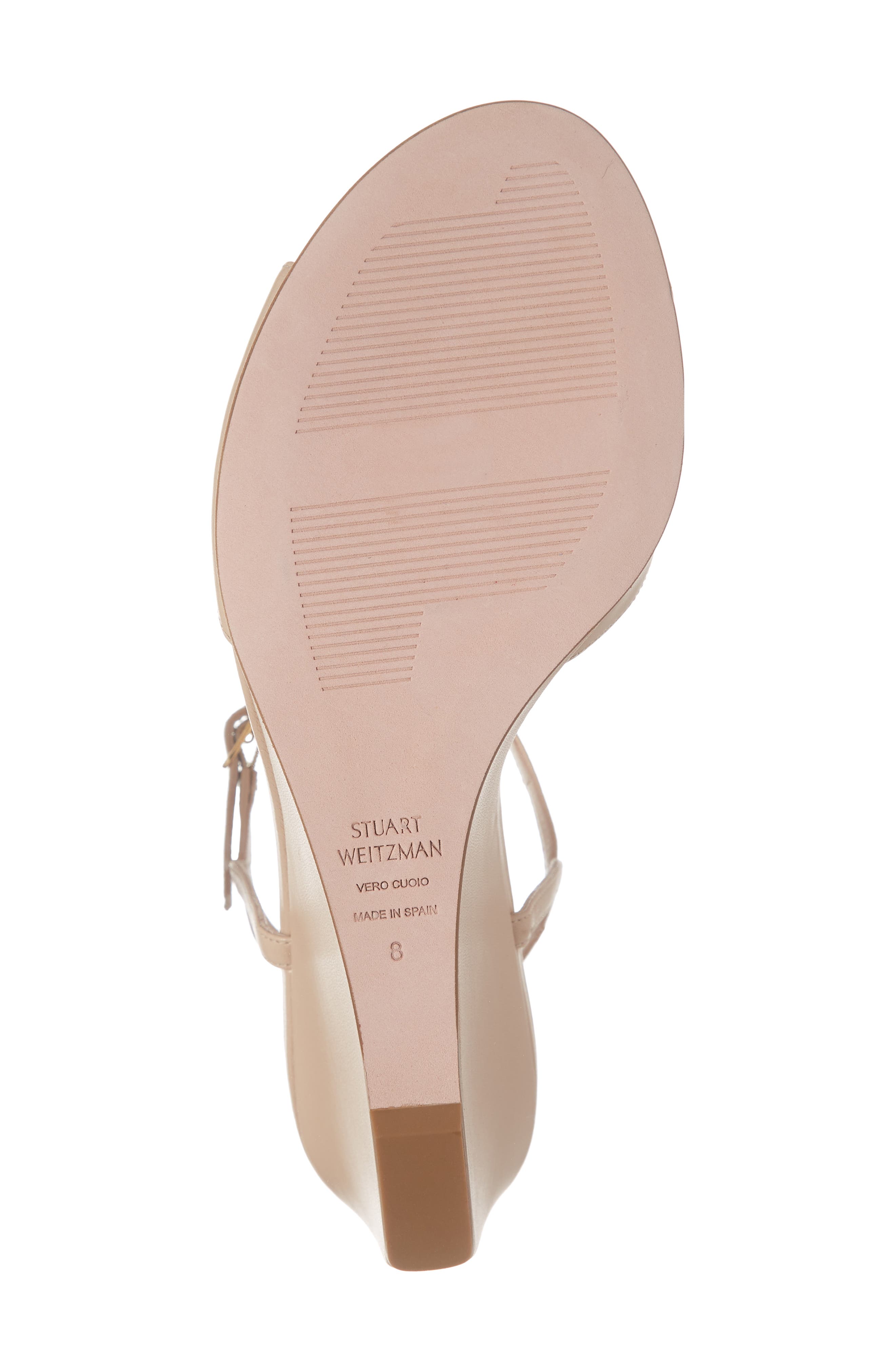 Stuart Weitzman Gloria Wedge Sandal, Alternate, color, 