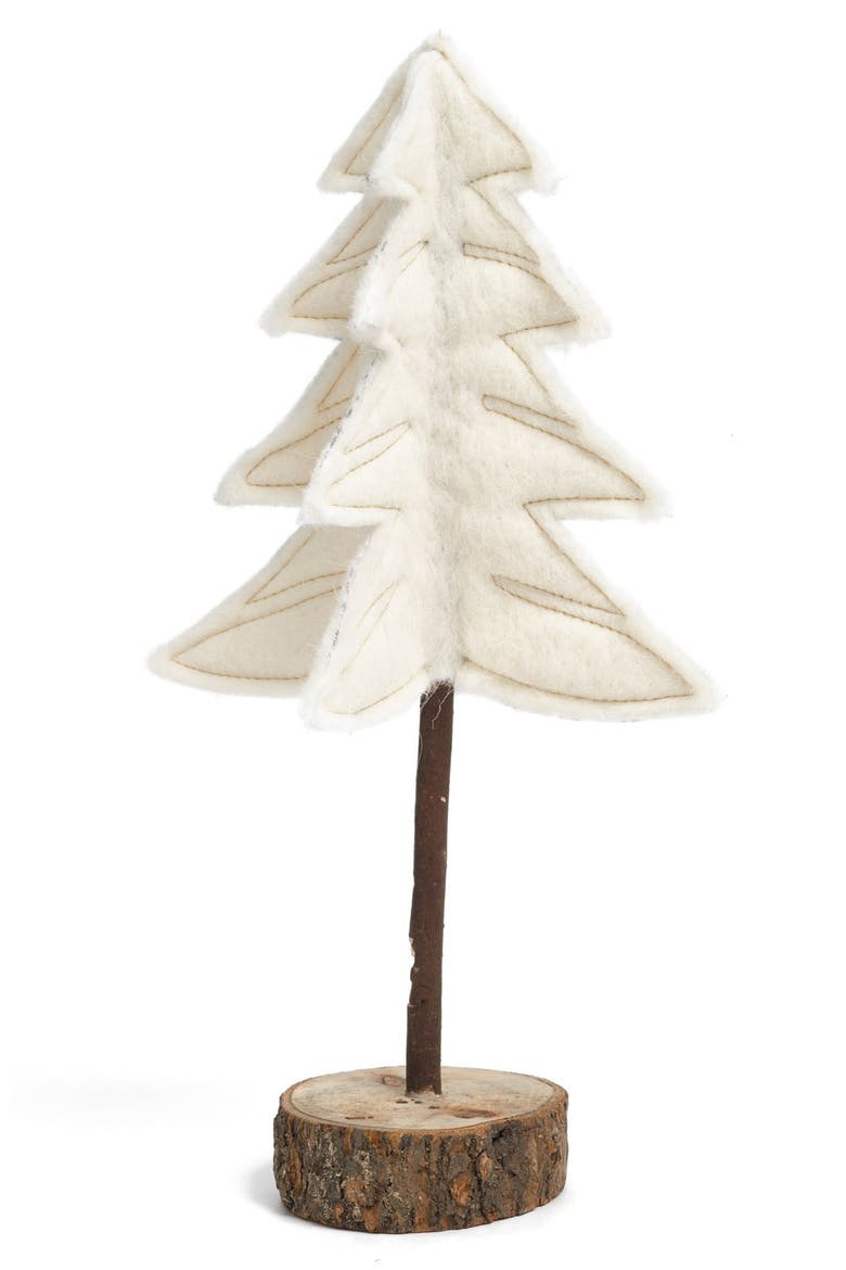 Christmas Tree Decoration, Main, color, WHITE