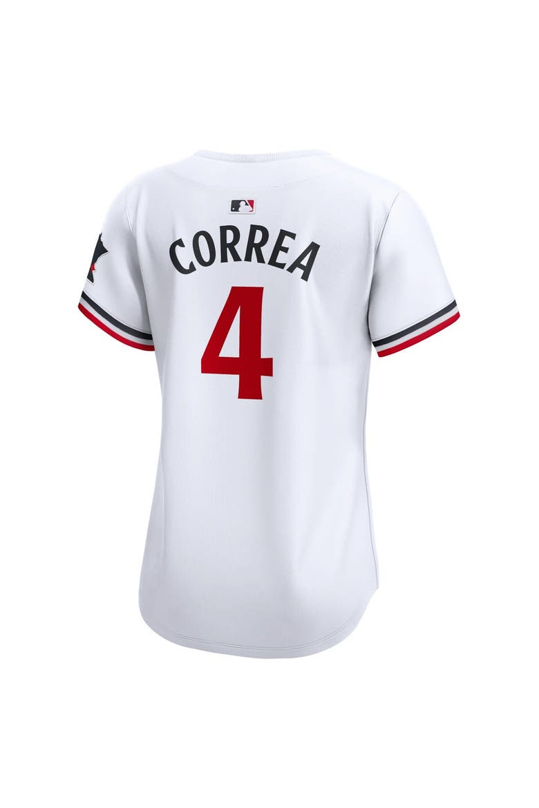 Women's Nike Carlos Correa White Minnesota Twins Home Limited Player Jersey, Alternate, color, White