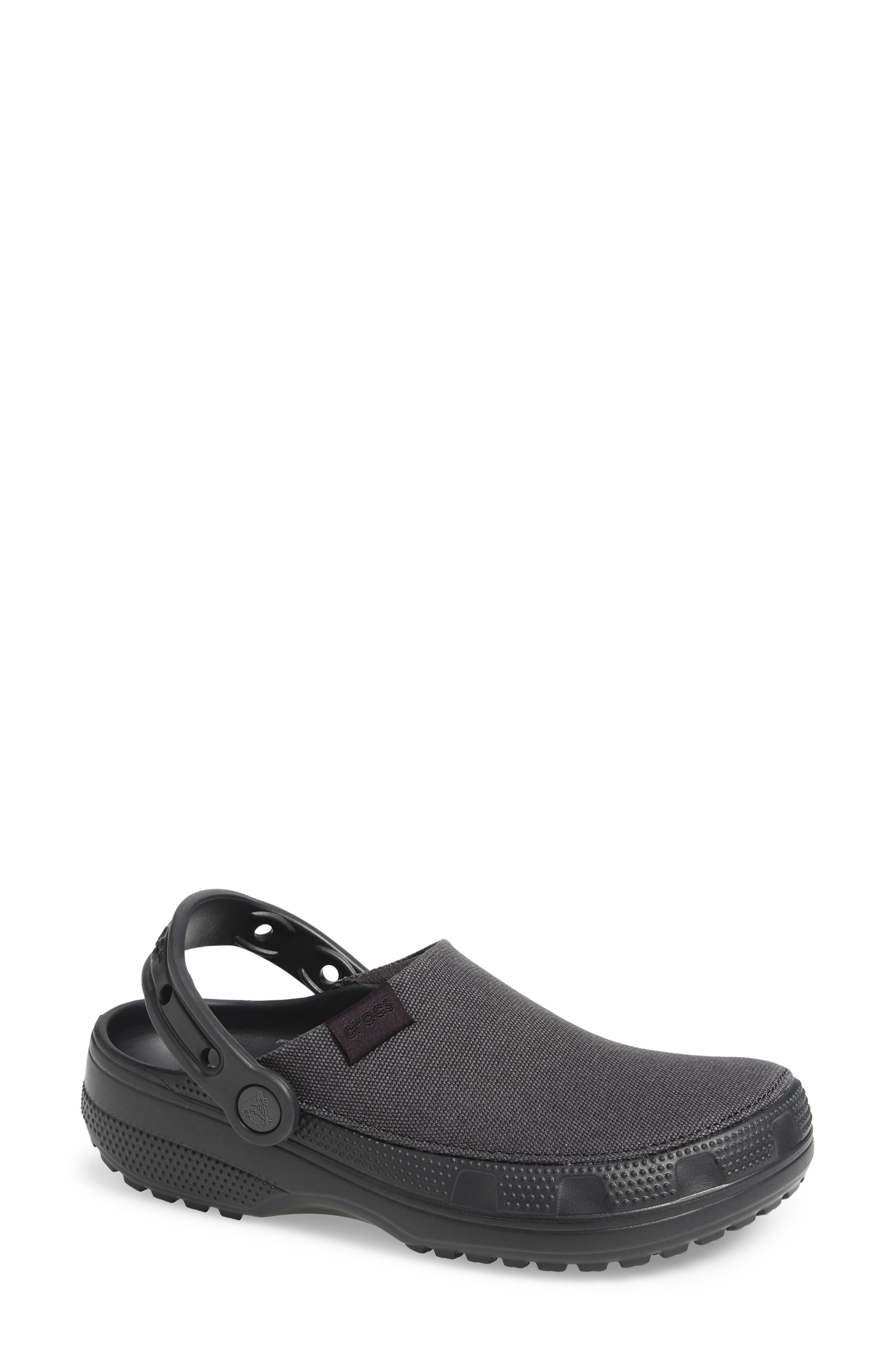 CROCS Classic Crafted Clog, Main, color, Black Sand