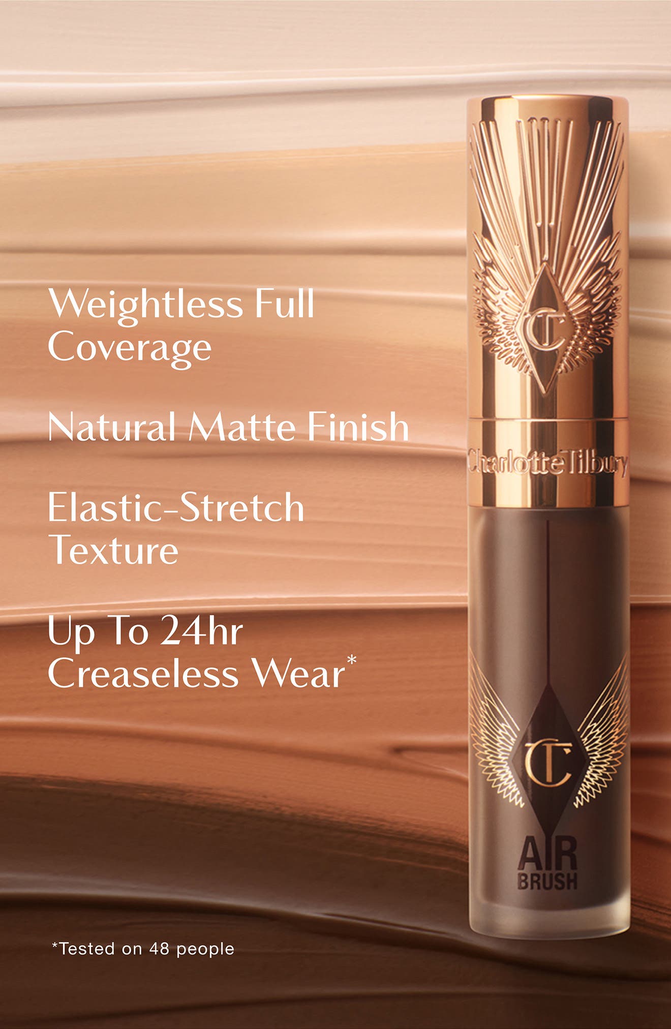Консилер Charlotte Tilbury Airbrush Flawless с гиалуроновой кислотой — фото 8