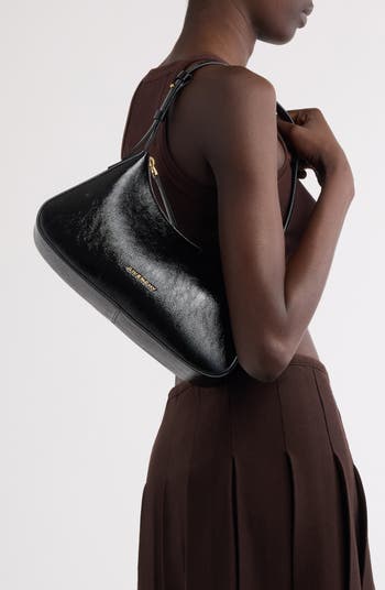 【GIVENCHY】Lucky Lock メタリック レザー ショルダー バッグ Givenchy Small Lucky Lock Shoulder Bag | Silver | FARFETCH