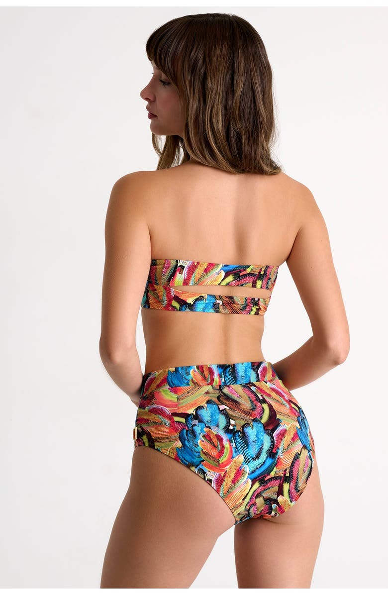 SHAN Timess High-Rise Bikini Bottom, Alternate, color, Print