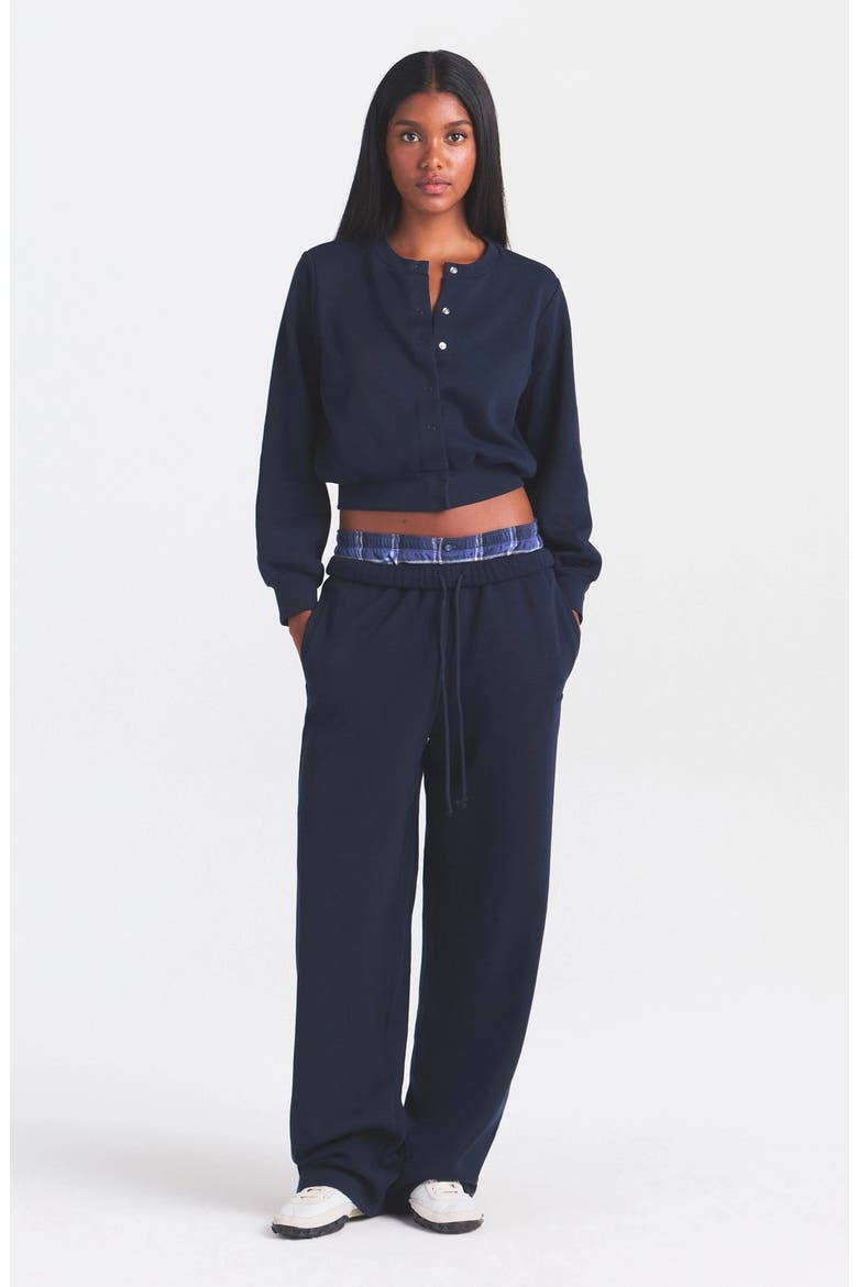 Classic Straight Leg Pants, Alternate, color, NAVY