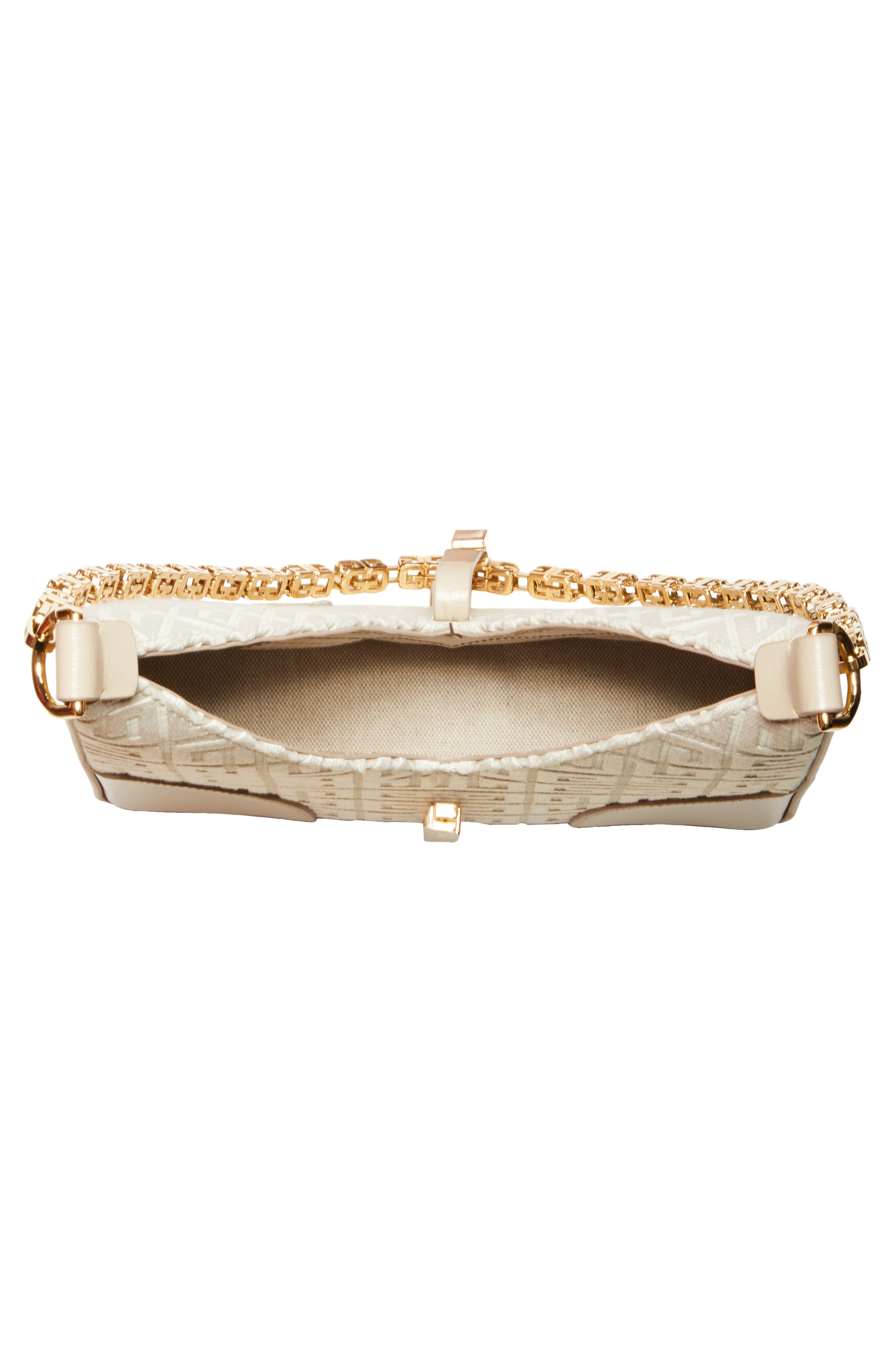 Givenchy Mini Cut Out 4G Canvas Crossbody Bag, Alternate, color, 