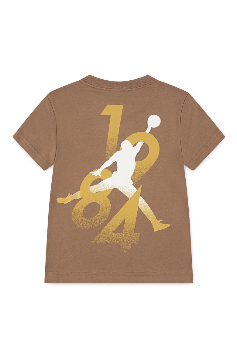 Kids' Flight Short Sleeve T-Shirt, Alternate, color, ARCHAEO BROWN