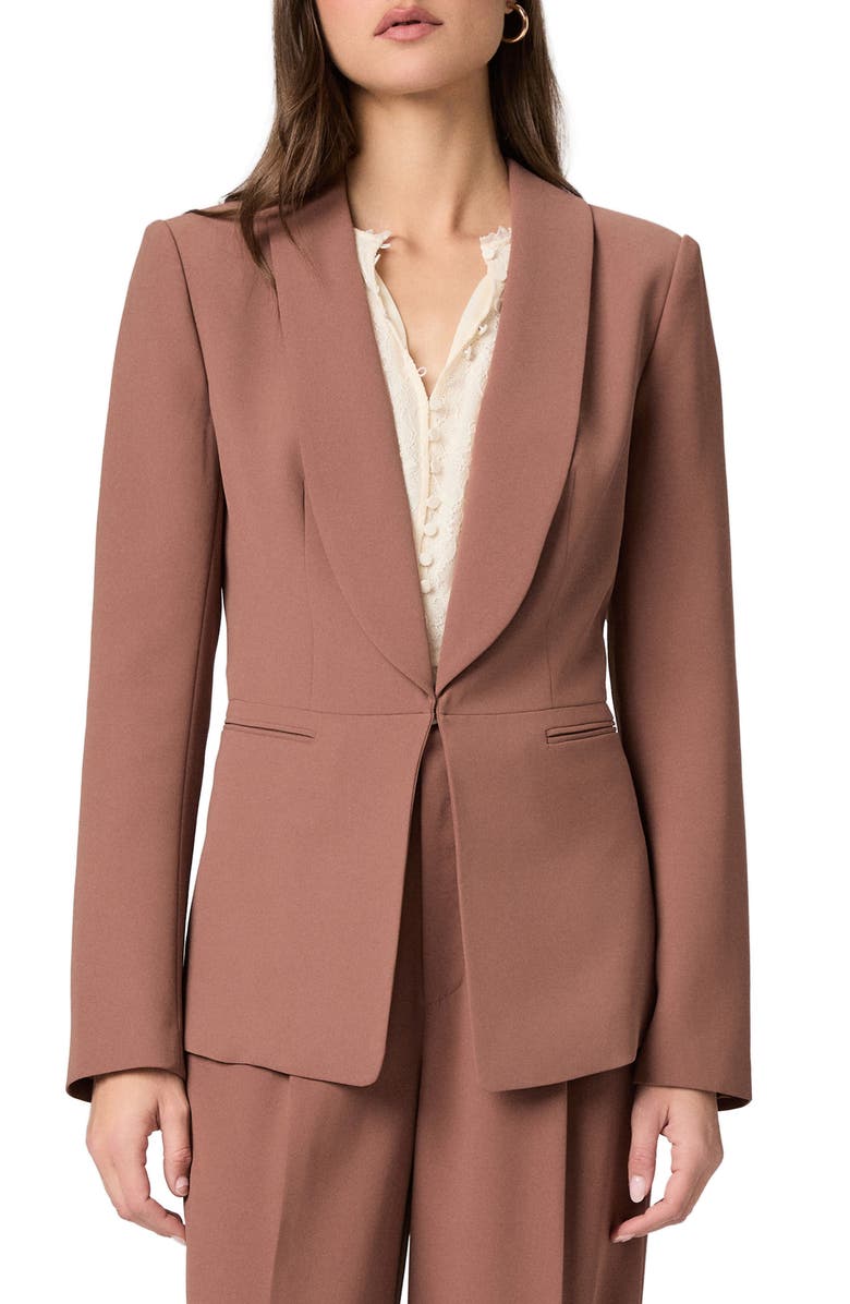 PAIGE Leni Blazer, Main, color, Truffle