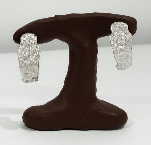 By Georgia Dreamer Hoops In Silver