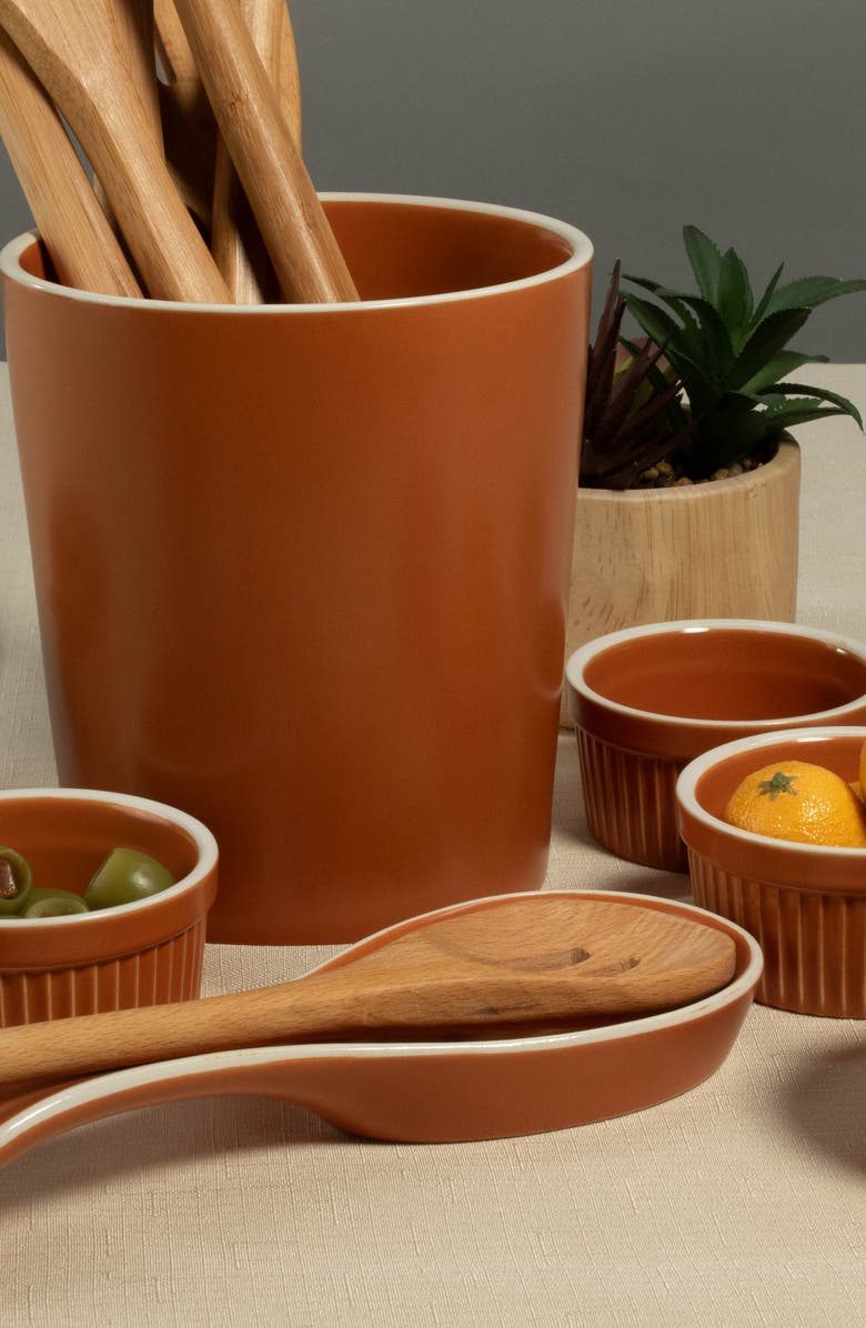 BIA Cordon Bleu 6-Piece Terracotta Counter Top Dishes, Alternate, color, Terracotta