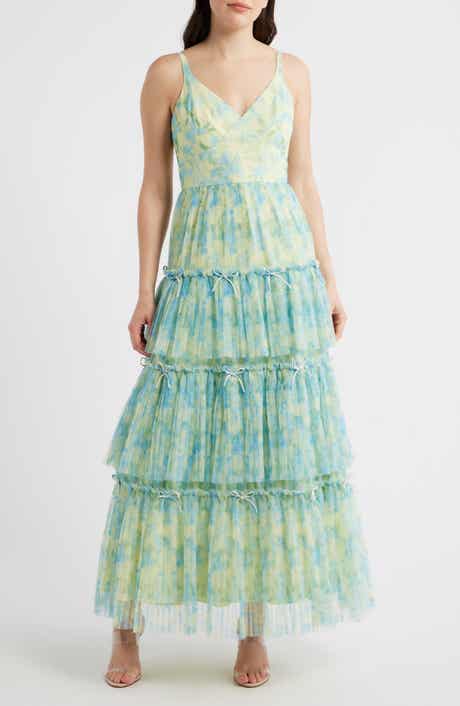 Madi Tiered Bow Gown