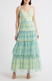 Hutch Madi Tiered Bow Gown