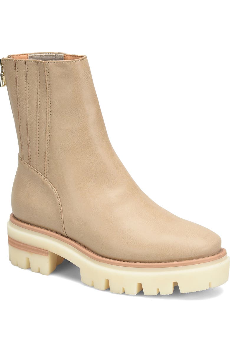 KORKS Vivi Lug Sole Boot, Main, color, Cream
