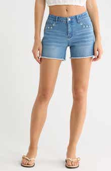 Vigoss Fray Denim Shorts