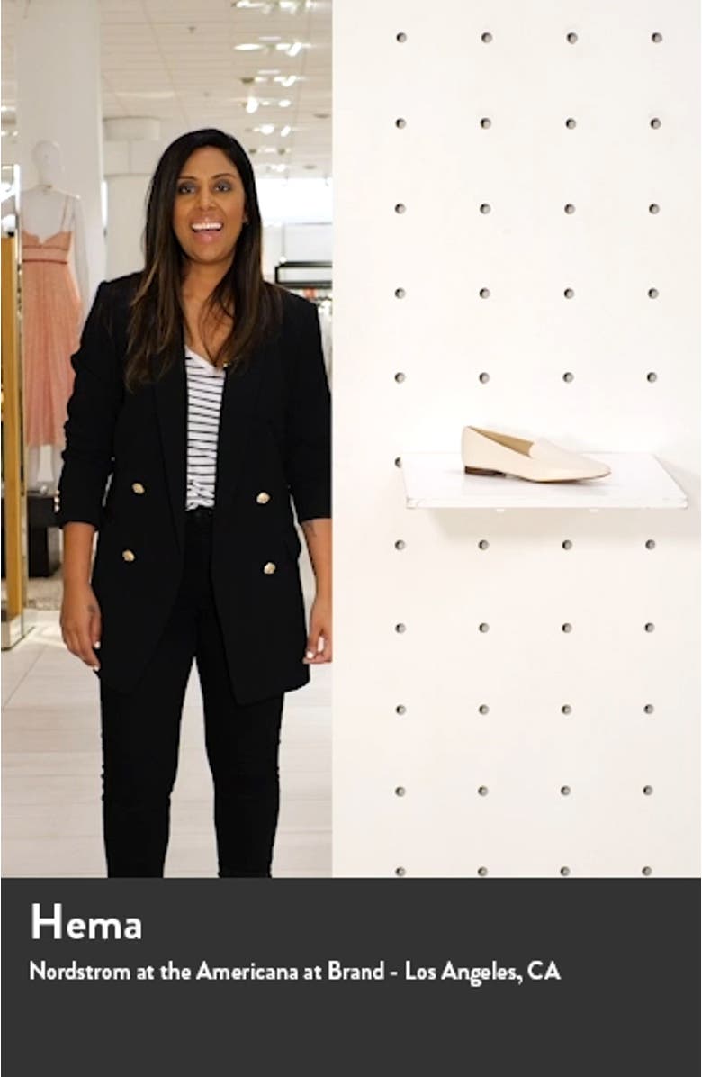 Emelie Square Toe Loafer, sales video thumbnail