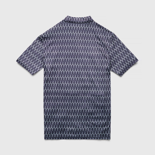 Shop Surfside Supply Co. Gary Performance Polo In Navy Hula