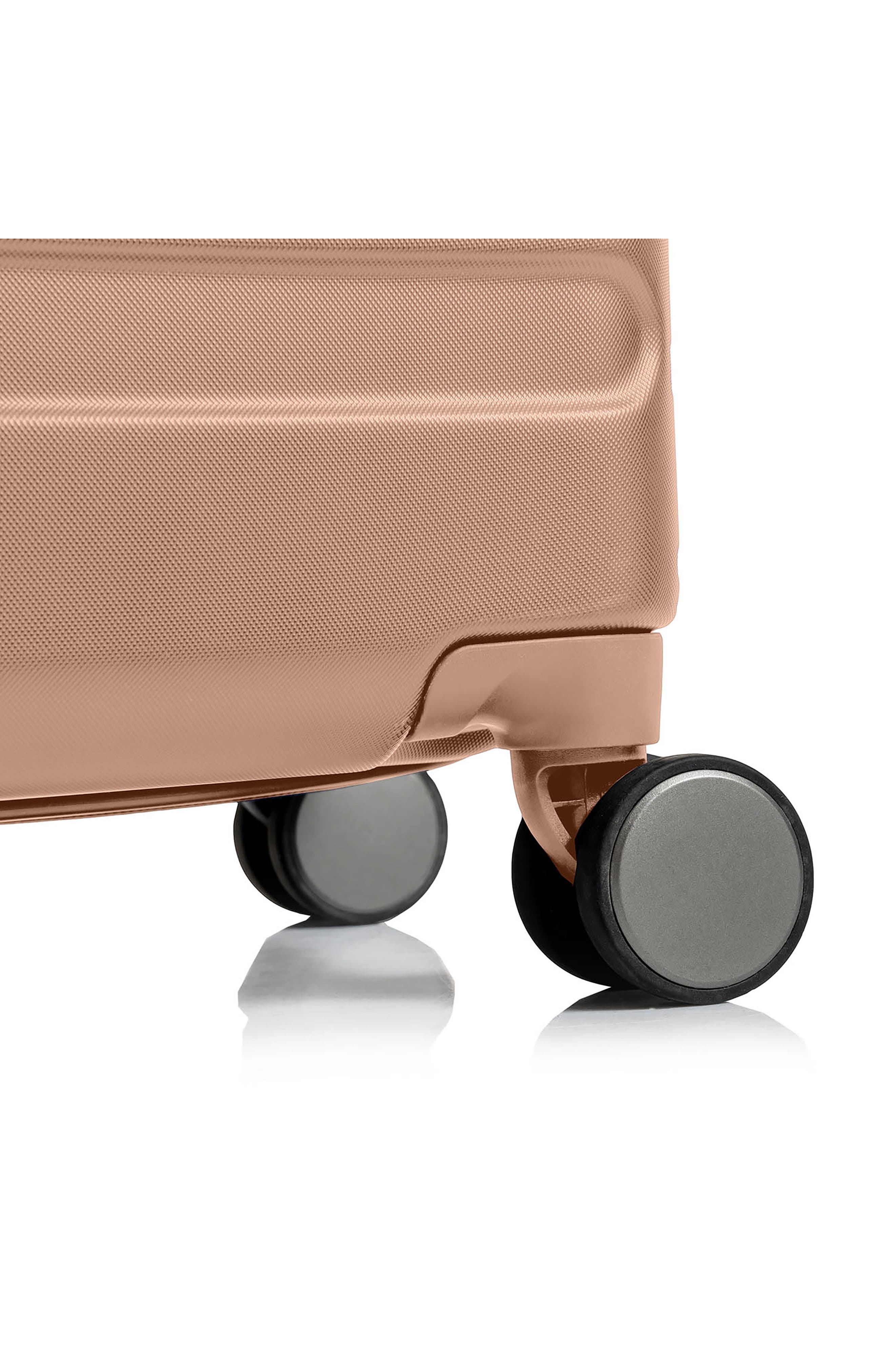 CHAMPS Tech 2-Piece Wheeled Luggage Set, Alternate, color, Rose Gold