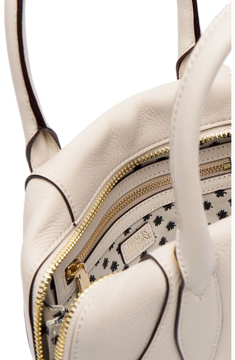 Frances Valentine Small Abby Leather Satchel, Alternate, color,