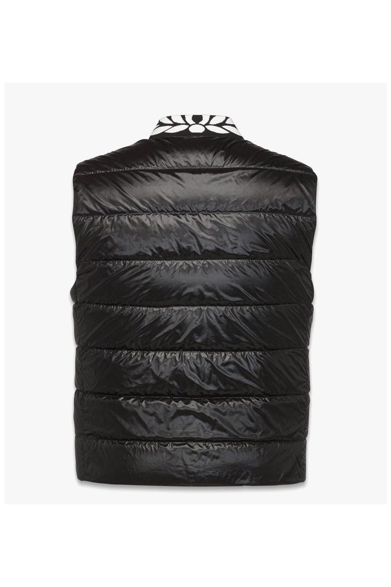 Packable Down Vest in ECONYL®, Alternate, color, Black