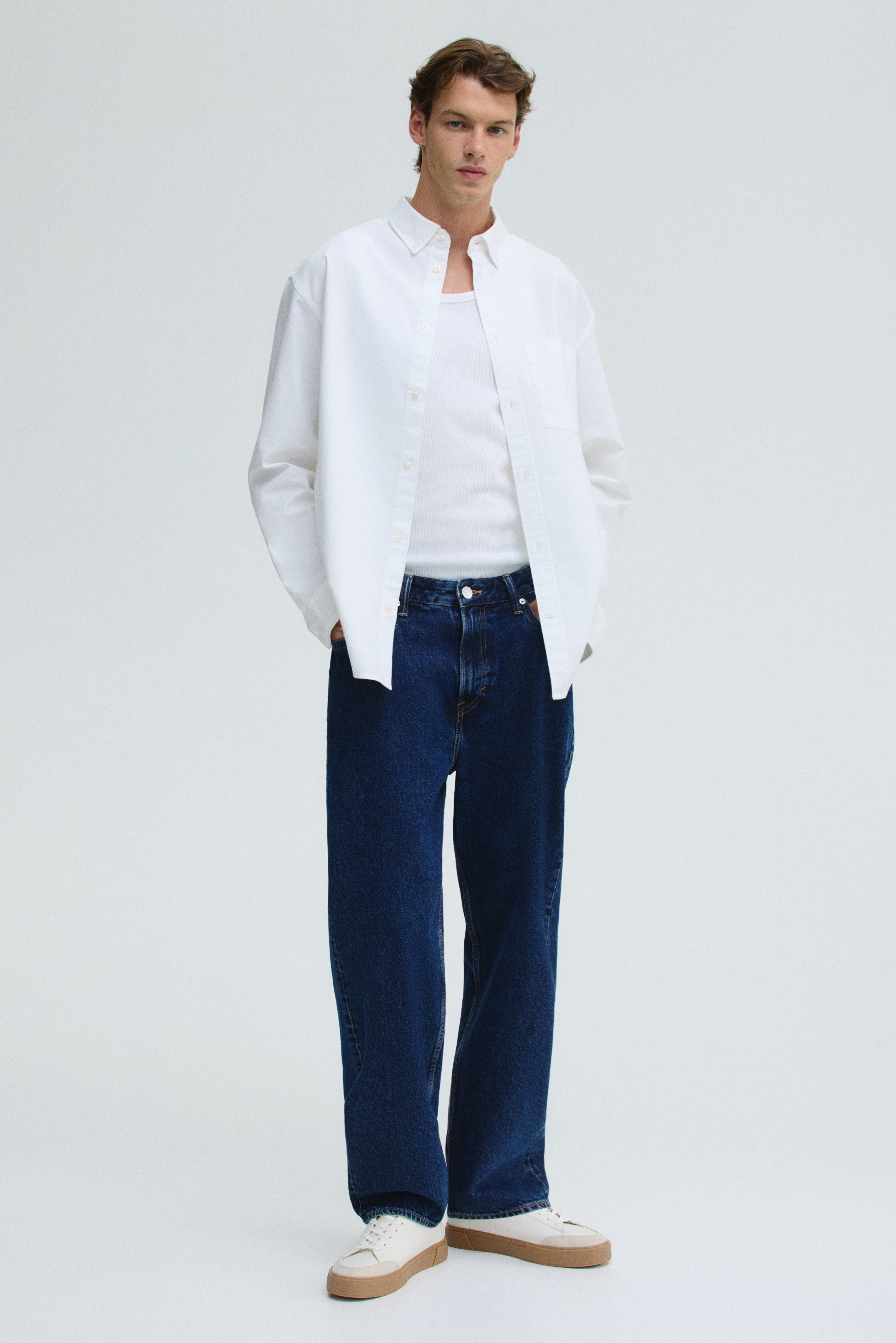 Regular fit oxford shirt - image 4
