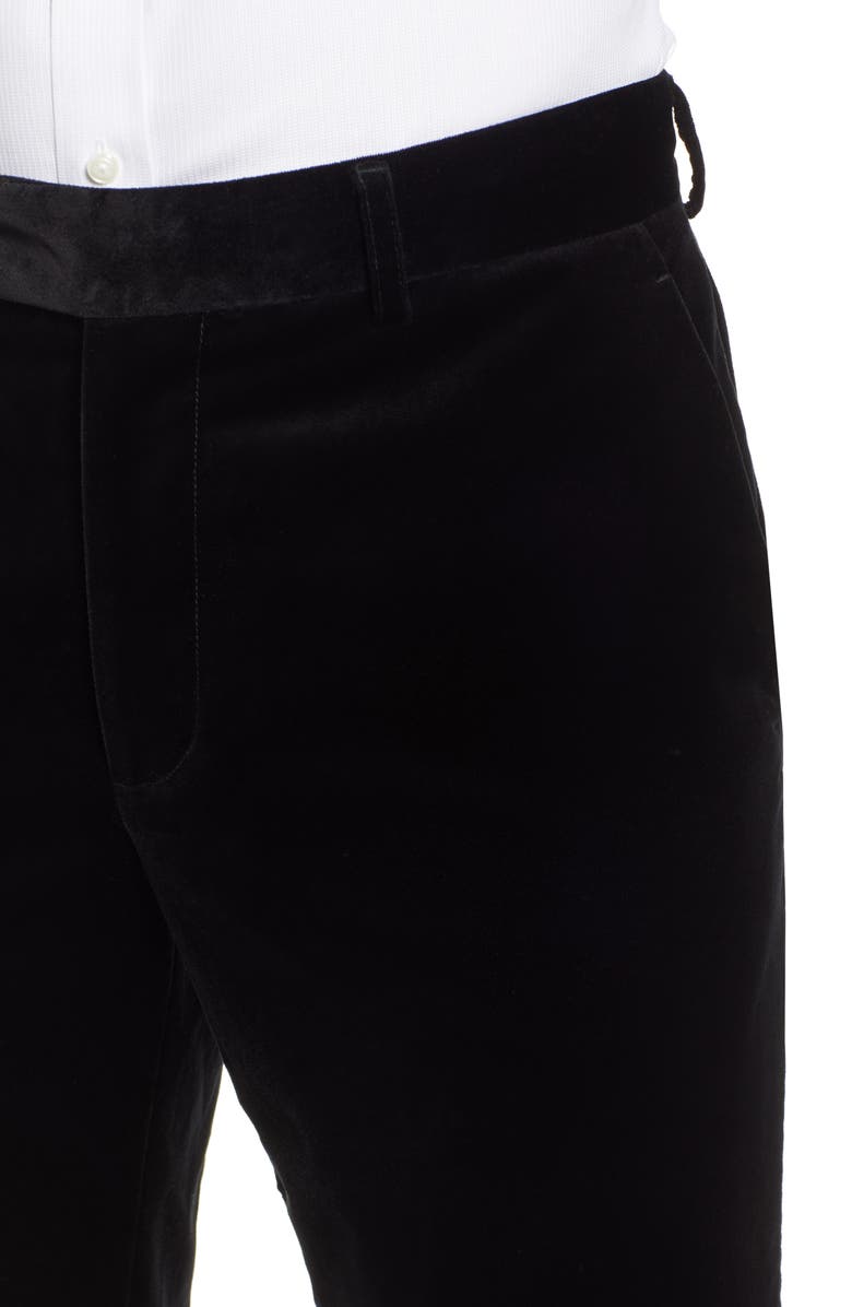 FRAME Slim Fit Stretch Velvet Trousers, Alternate, color,