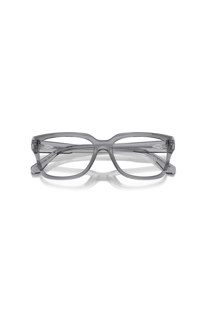 54mm Rectangle optical glasses, Alternate, color, Blue
