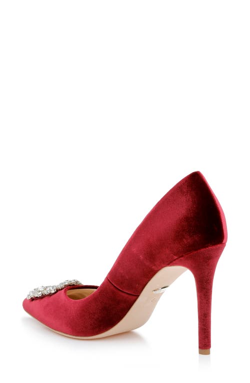 Badgley Mischka Collection Cher Crystal Embellished Pump