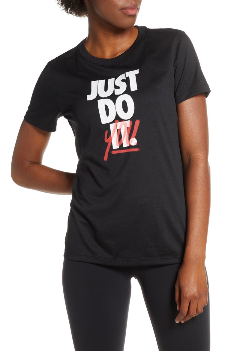 Rebel Graphic Tee, Main, color, BLACK/ WHITE