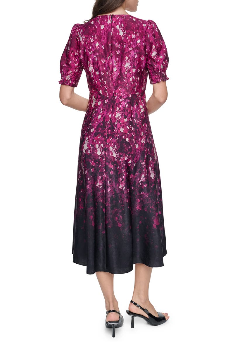 Abstract Print A-Line Dress, Alternate, color, PAILLETTE