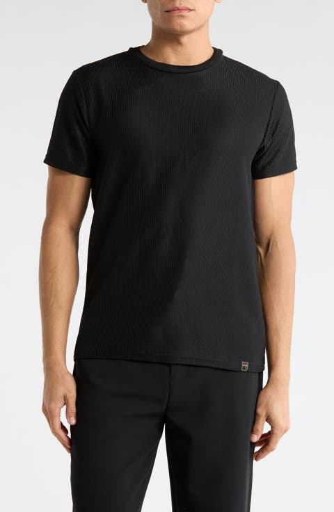 Textured Crew T-Shirt