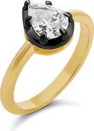 SHYMI Pear Solitaire Ring