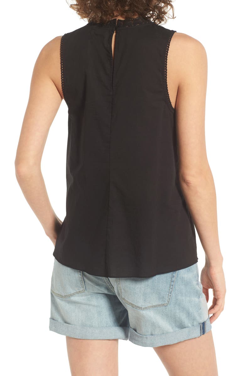 Hinge Lace Tank, Alternate, color,