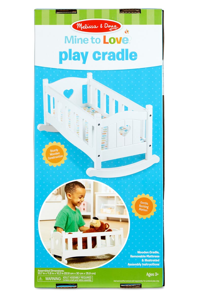 Mine to Love Play Cradle, Main, color, WHITE