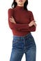 Roscoe Legend Rib Mock Neck Top