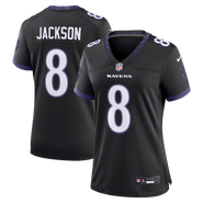 Nike Women's Nike Lamar Jackson Black Baltimore Ravens Alternate Game Jersey