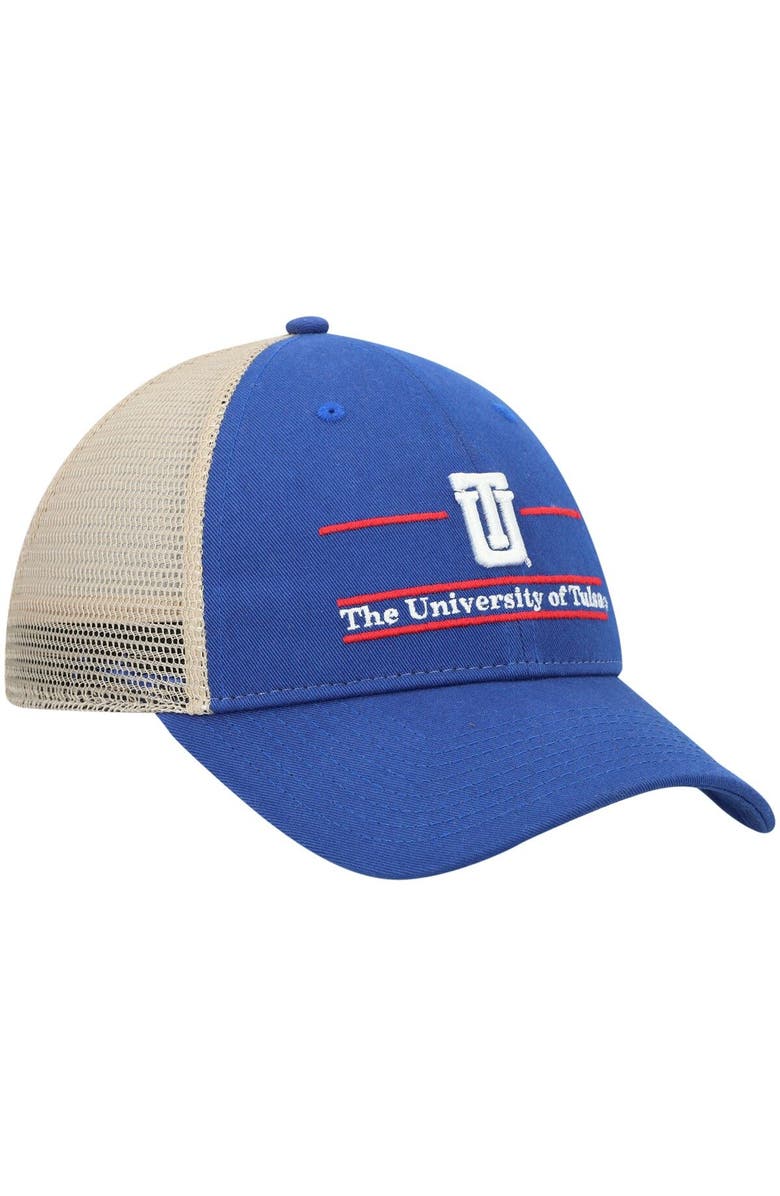 THE GAME Men's The Game Royal Tulsa Golden Hurricane Split Bar Trucker Adjustable Hat, Alternate, color, 